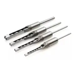 MUNDO MAGIA - Broca Para Agujeros Cuadrado 4 Pcs