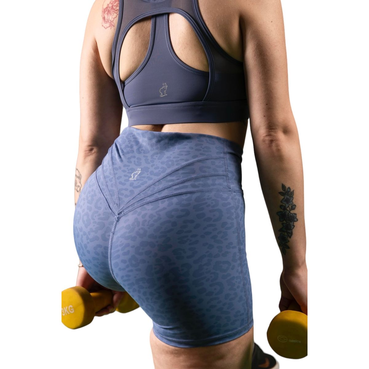 GENERICO - Short Deportivo Mujer Azul