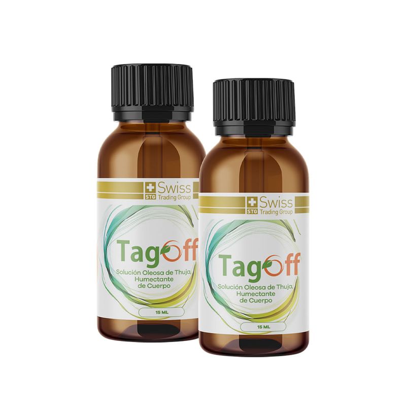 SWISS NATURE LABS - Tag Off 2 Estuches Con Un Frasco De 15 Ml cada uno