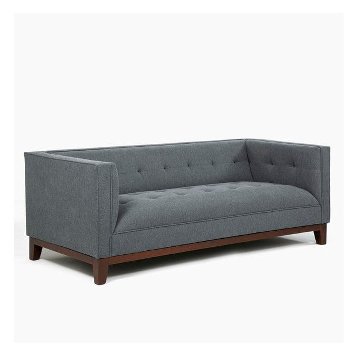 SPAZZIO - Sofá Munich 3 cuerpos gris