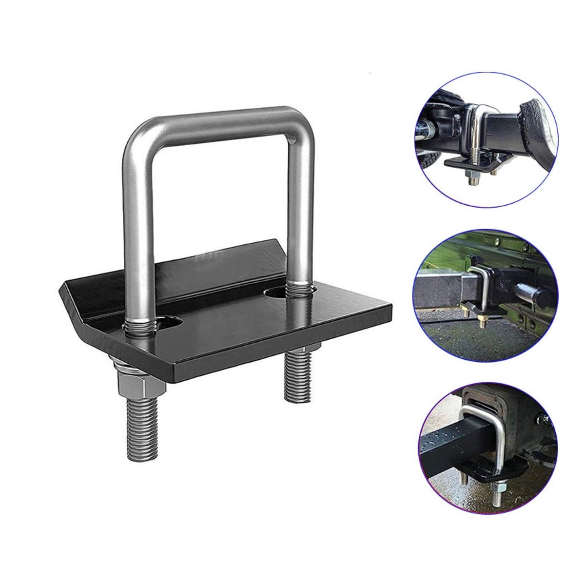 ATURE - Antivibracion Fijación Para Enganche Remolque Anti Rattle