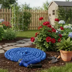 GENERICO - Manguera Retráctil Expandible 30m, Kit Riego Jardín + Pistola 7 Funciones FIGOIMPORT