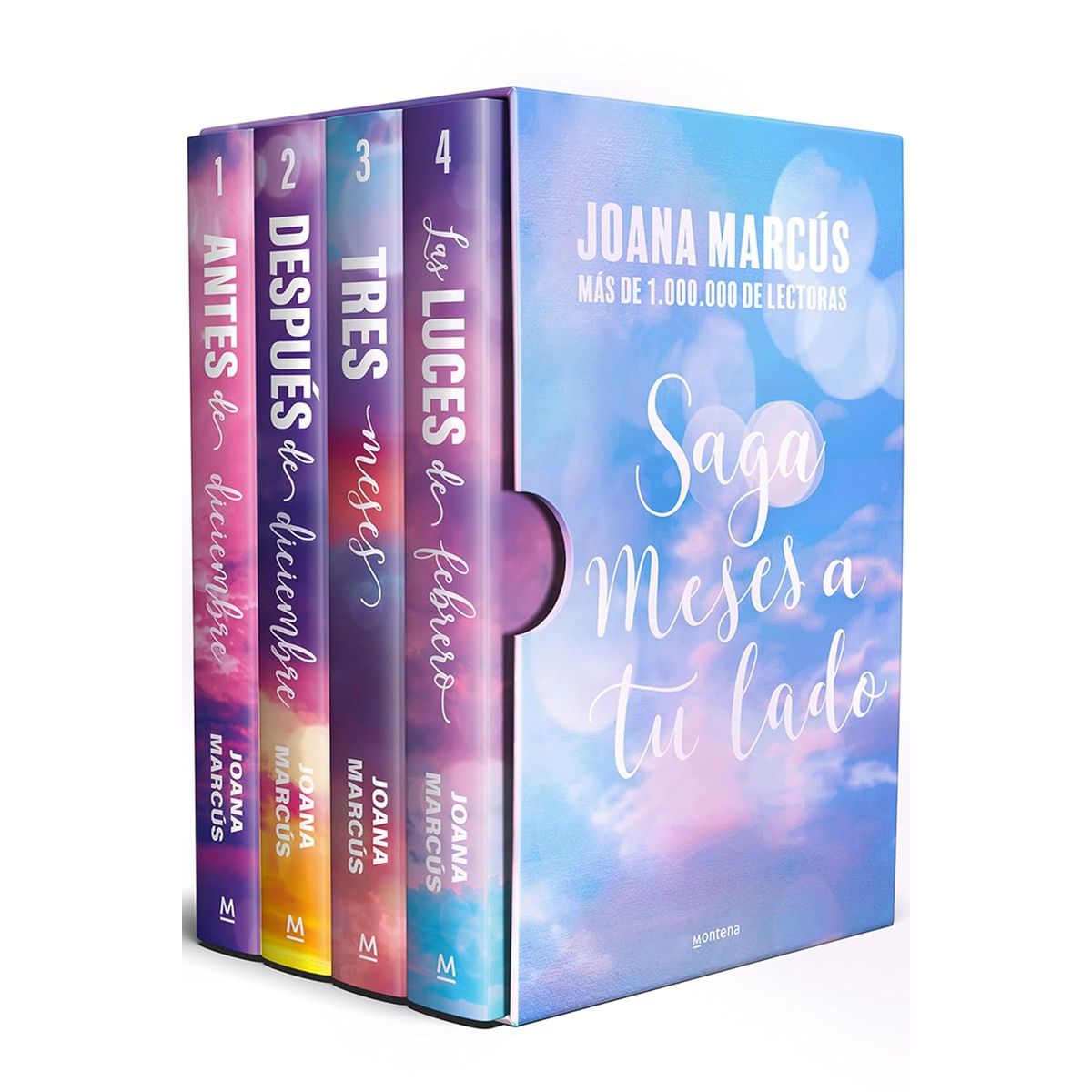 MONTENA - Estuche Meses a tu lado - 4 Vol - Ed Especial - Joana Marcús