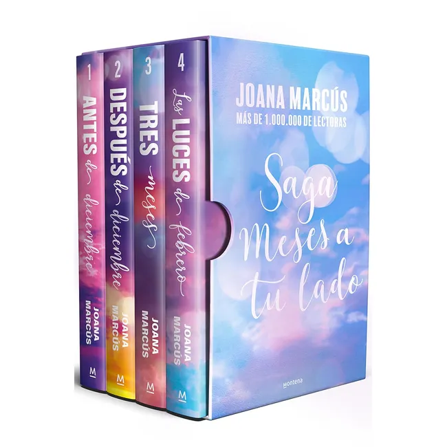 MONTENA - Estuche Meses a tu lado - 4 Vol - Ed Especial - Joana Marcús