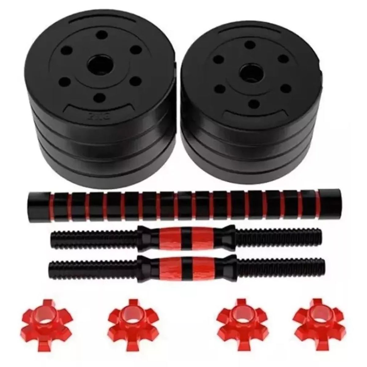 SHOP EHOME BAG - Set De 2 Mancuernas Ajustable De 10kg Con Unión Extensor