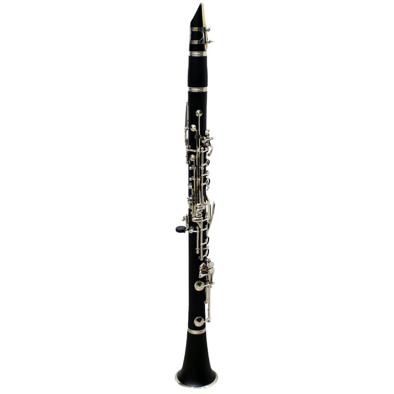 Clarinete De Ebano En Si Bemol + Estuche Negro - SC