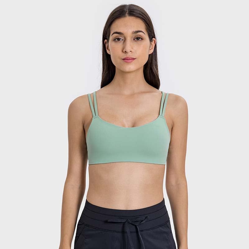 GSON - Chaleco deportivo femenino de yoga Negro