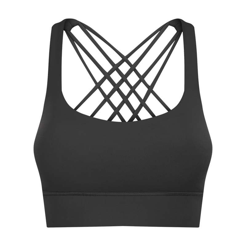 GSON - Chaleco deportivo femenino de yoga Negro
