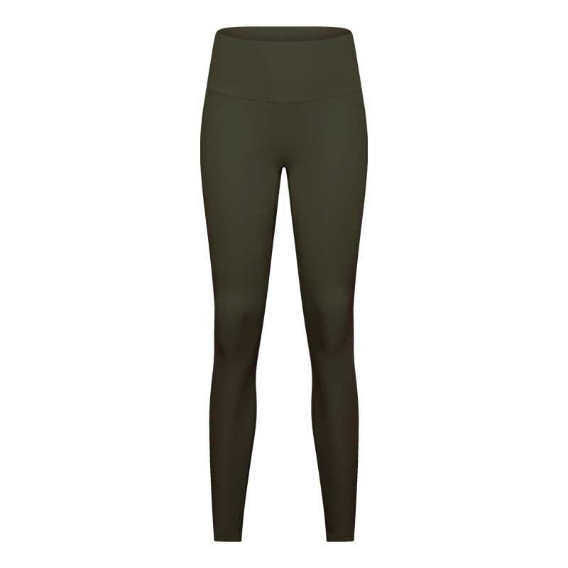 GSON - Ajustado Pantalones de yoga Mujer Verde