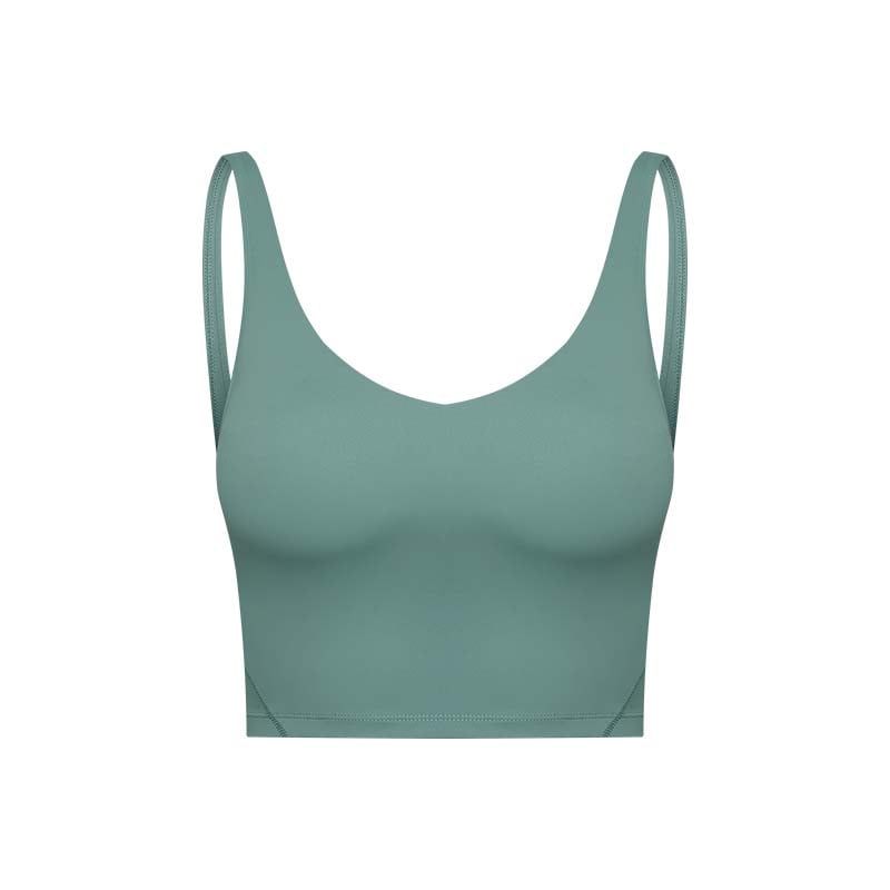 GSON - Chaleco deportivo femenino de yoga Azul