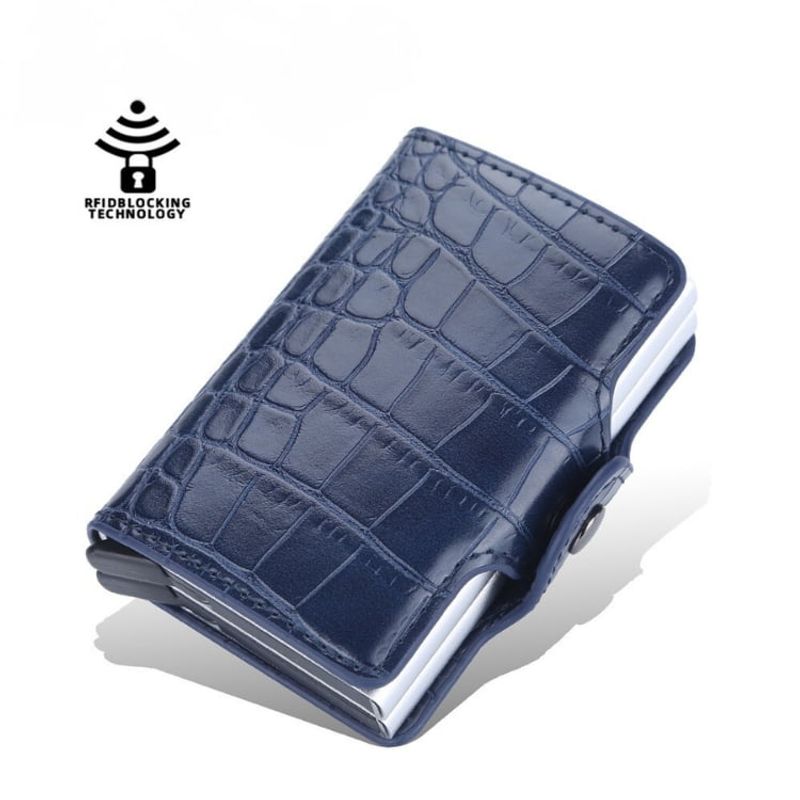 GENERICO - Billetera Elegante con Bloqueo RFID Estilo y Protección en Uno
