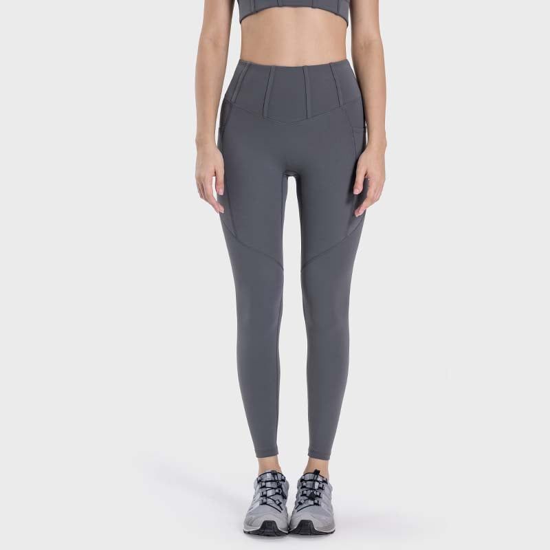 GSON - Ajustado Pantalones de yoga Mujer Negro