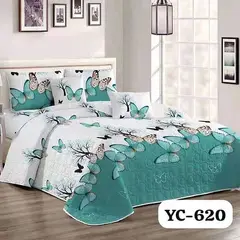 ANGELES DEL HOGAR - Cubrecama Quilt De Verano King Diseños