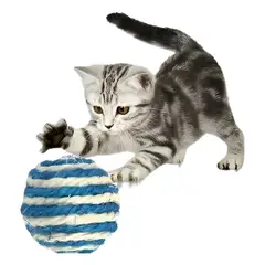 GENERICO - Juguete Para Gato Pelota Tejida Juguete Interactivo Gato