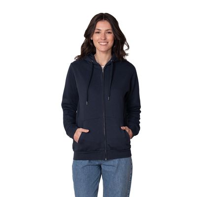 Imagen 1 del producto Polerón Con Capucha Y Cierre Sbs® De Mujer Uv+pro Indusbord®.-