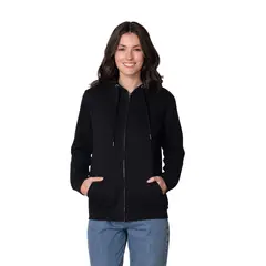 INDUSBORD - Polerón Con Capucha Y Cierre Sbs® De Mujer Uv+pro Indusbord®.-