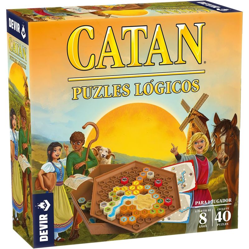 DEVIR - Catan Puzles Logicos - Español