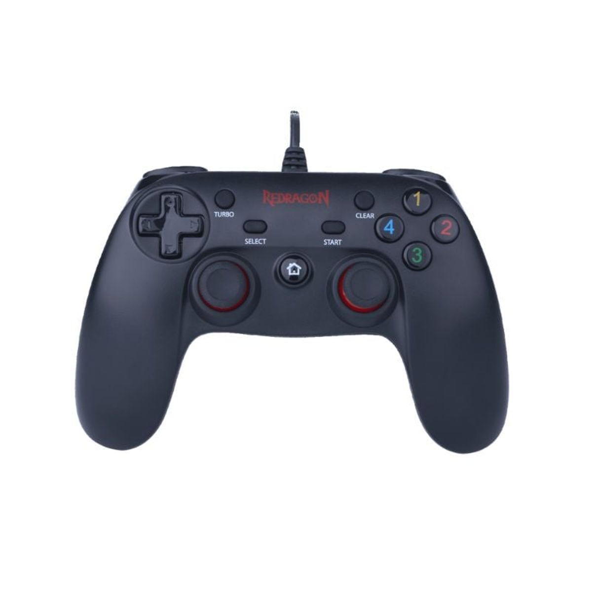 REDRAGON - Control Gamer Con Cable Redragon Saturn G807 para PC y PS3 USB