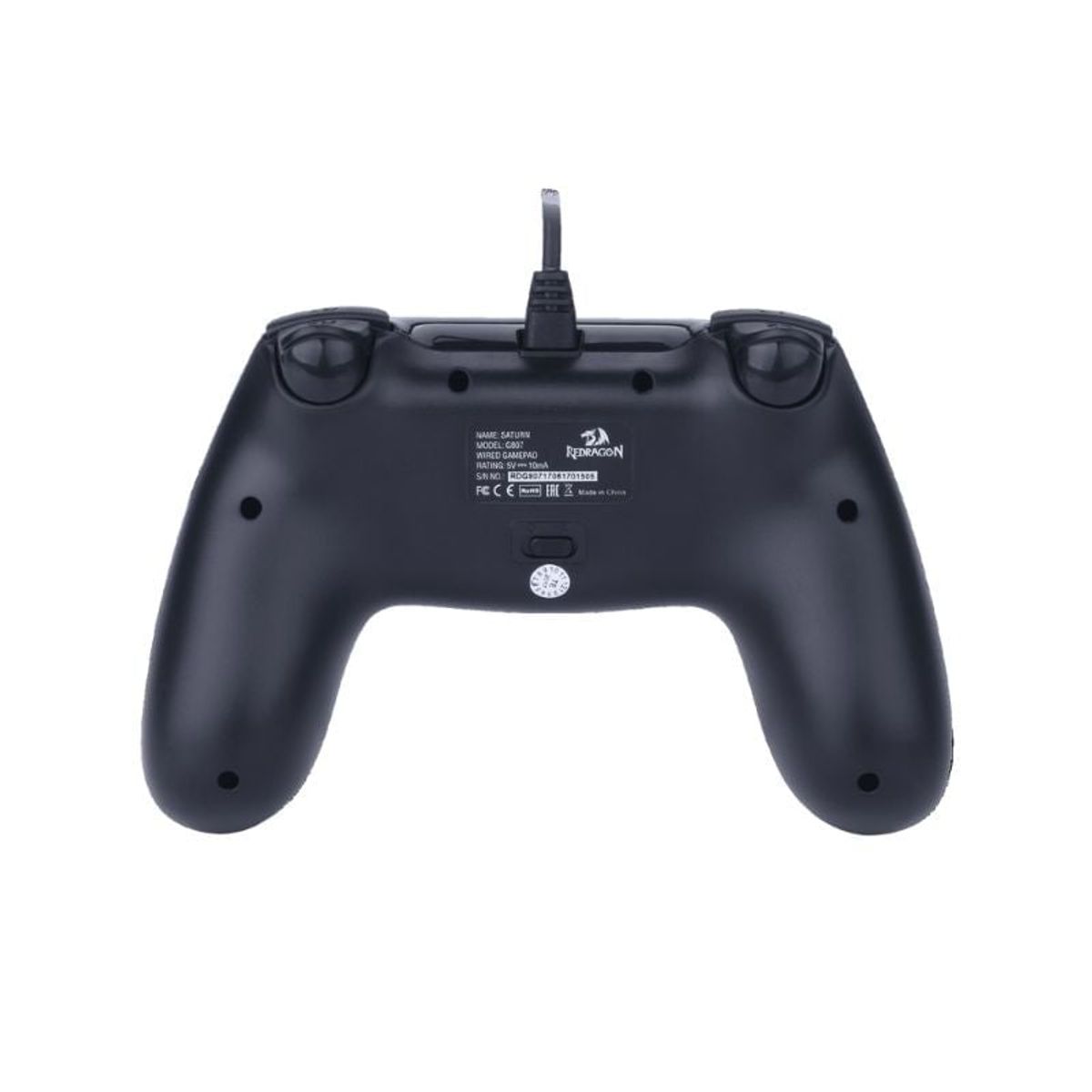 REDRAGON - Control Gamer Con Cable Redragon Saturn G807 para PC y PS3 USB