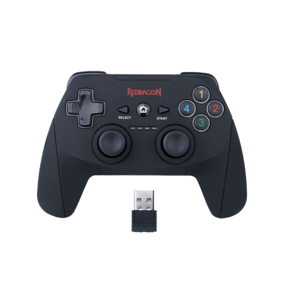 REDRAGON - Control Gamer Inalámbrico Redragon Harrow G808 PC y PS3