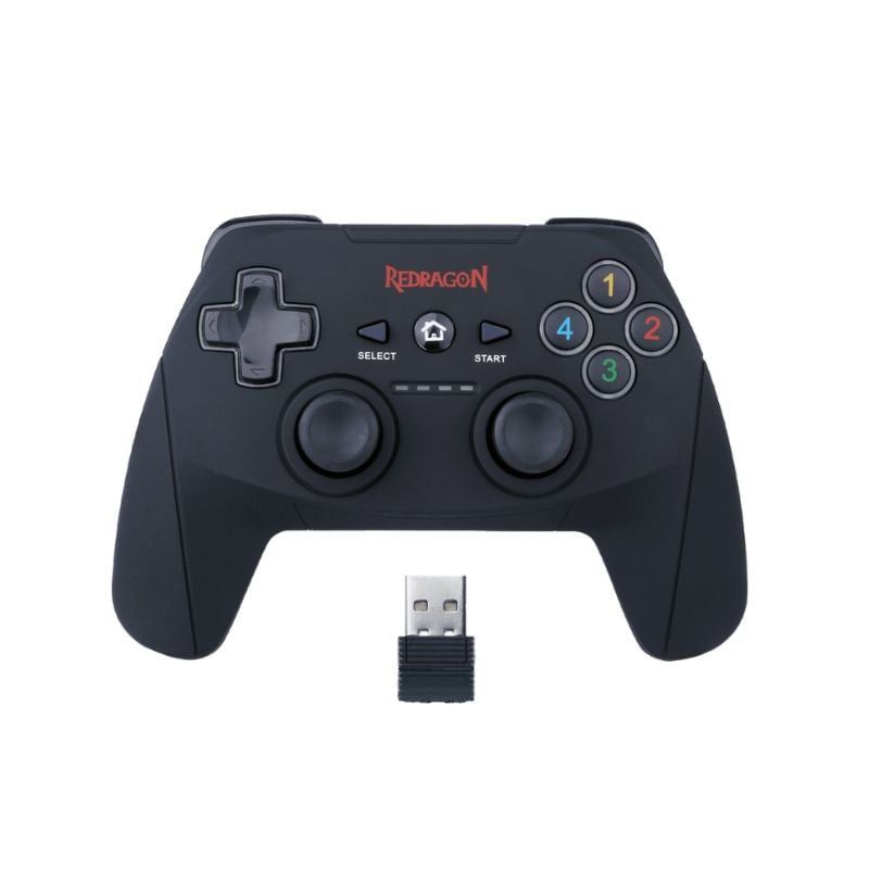 REDRAGON - Control Gamer Inalámbrico Redragon Harrow G808 PC y PS3