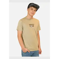 MAUI AND SONS - Polera MC Surf Skull Khaki Infantil