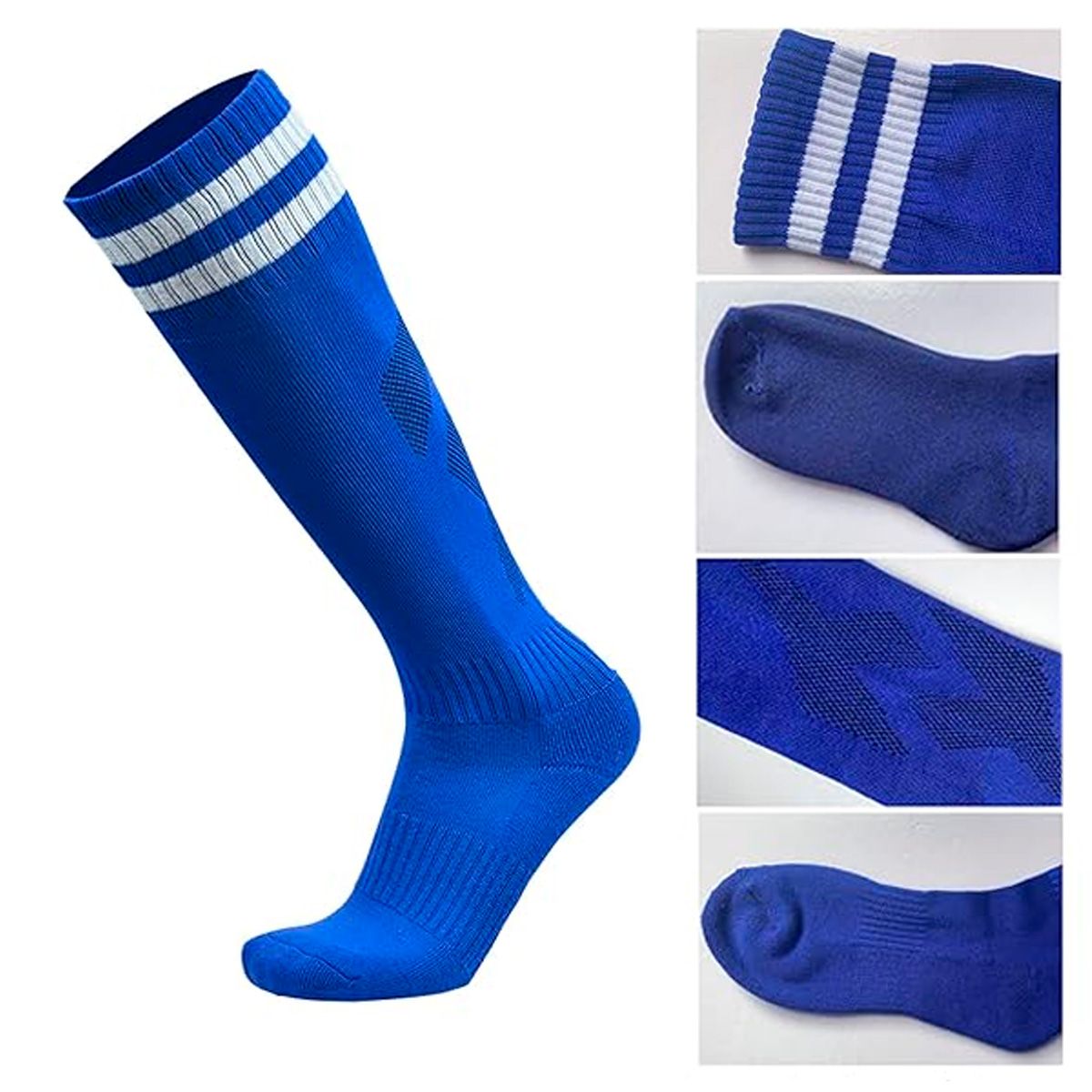 GENERICO - Calcetines Futbol Pack 10x Calidad A - Verde flúor