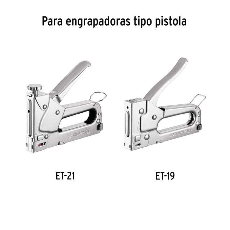 TRUPER - Grapas 5/16 Pulgadas X 1000 Piezas Et-21-5/16 17971