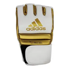 ADIDAS - GUANTES MMA SPEED BLANCO DORADO TALLA L