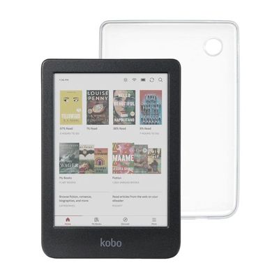 Kobo Pack Clara Colour Hd 6 Negro + Funda Transparente
