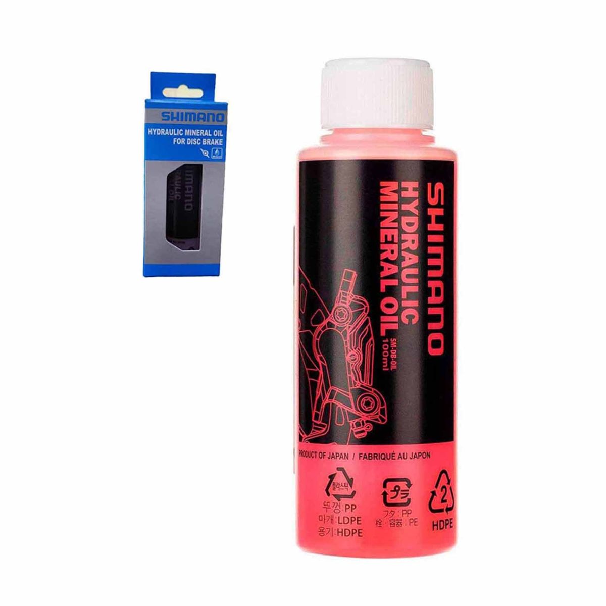 SHIMANO - Aceite Mineral Shimano 100ml Frenos Disco Hidráulico