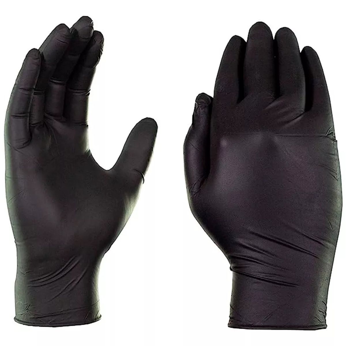 CRANBERRY - Guantes De Nitrilo Negro Sin Polvo Talla L 100 Unds