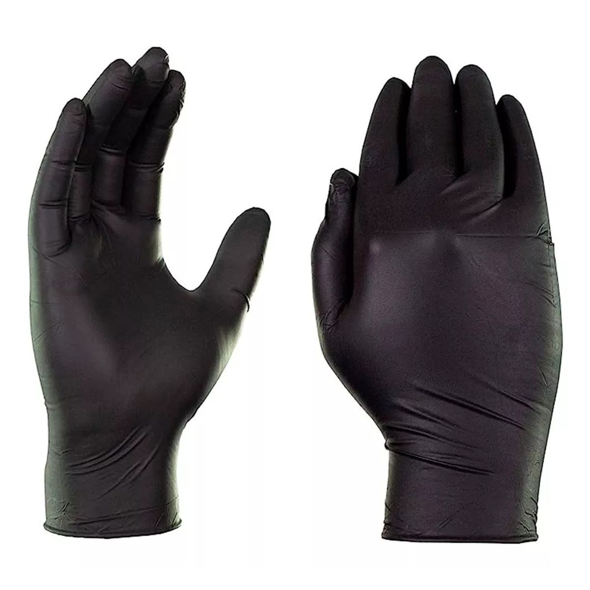 CRANBERRY - Guantes De Nitrilo Negro Sin Polvo Talla L 100 Unds