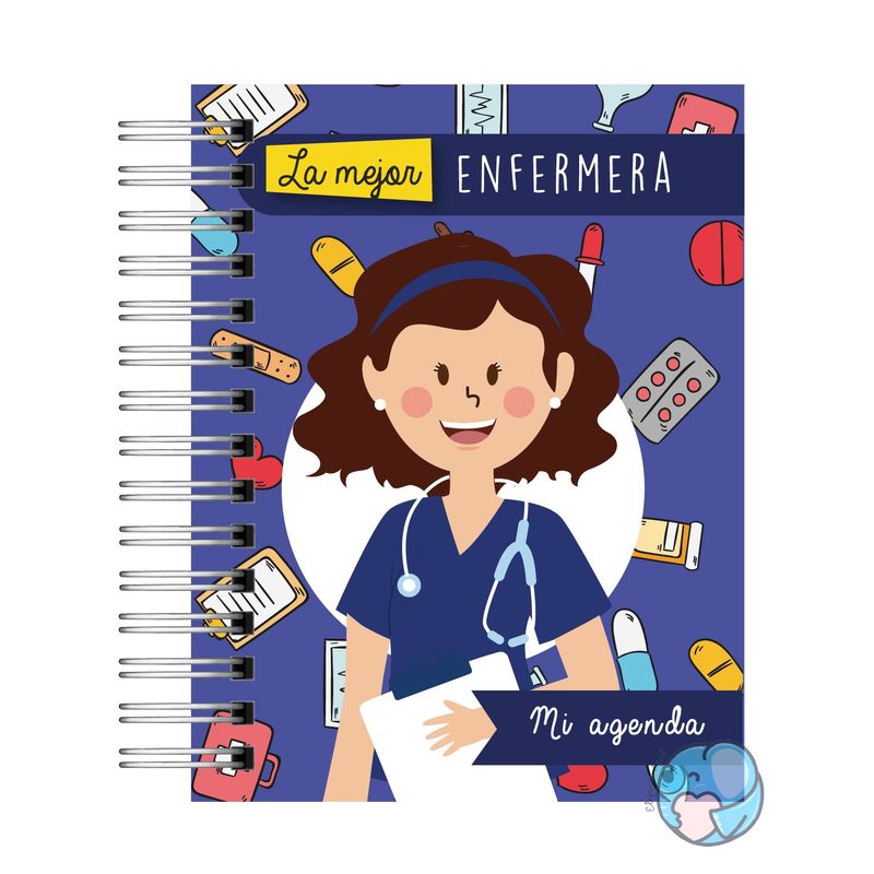 ELEFANTE AZULL - Agenda Enfermera 2025