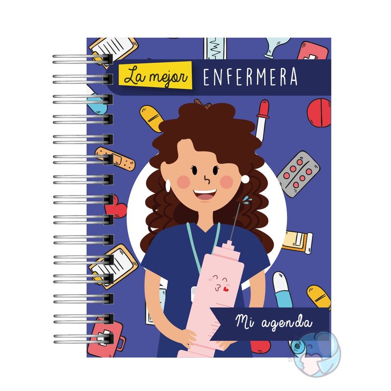 ELEFANTE AZULL - Agenda Enfermera 2025