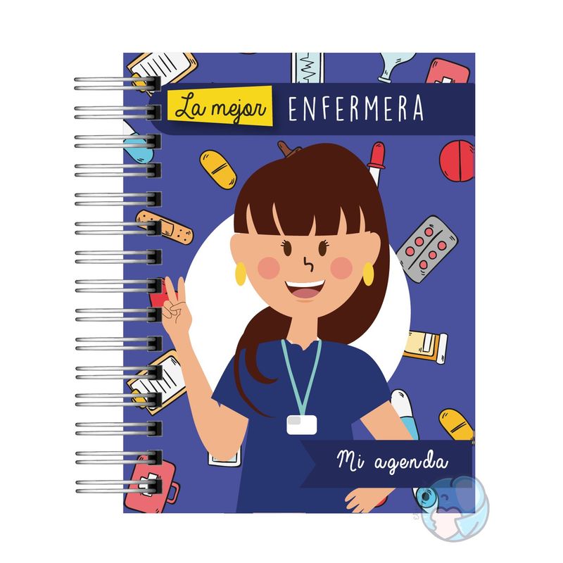 ELEFANTE AZULL - Agenda Enfermera 2025