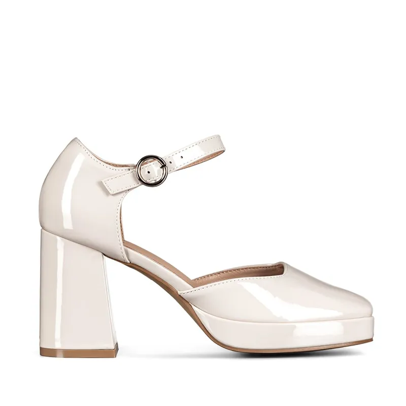 WEIDE - Zapato Mary Jane Tacones Elegante Charol Mujer Weide YL85