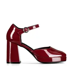 WEIDE - Zapato Mary Jane Tacones Elegante Charol Mujer YL85