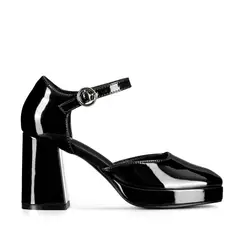 WEIDE - Zapato Mary Jane Tacones Elegante Charol Mujer YL85