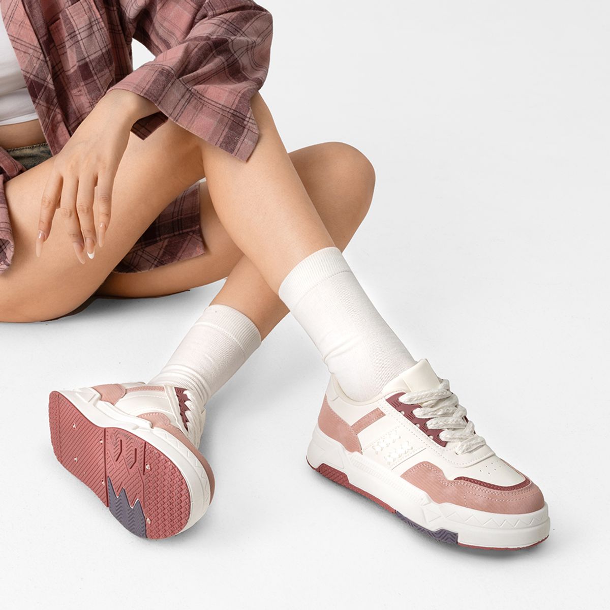 WEIDE - Zapatilla Deportiva Casual De Colores Mujer Weide LT135