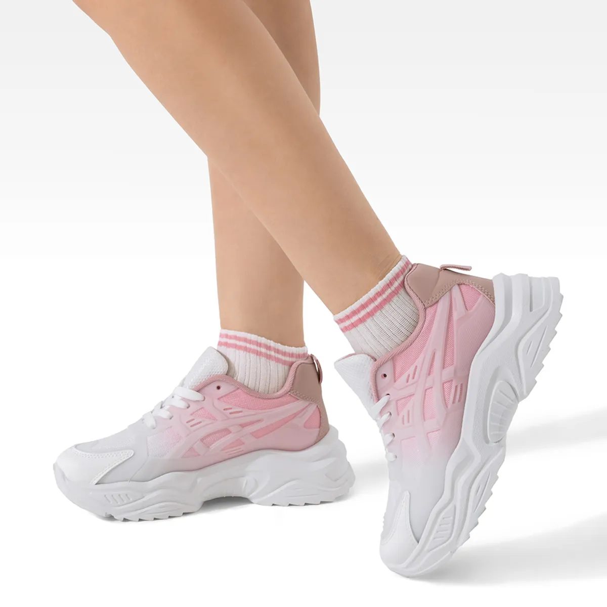 WEIDE - Zapatilla Deportiva Casual Mujer Moda Plataforma Weide LT612