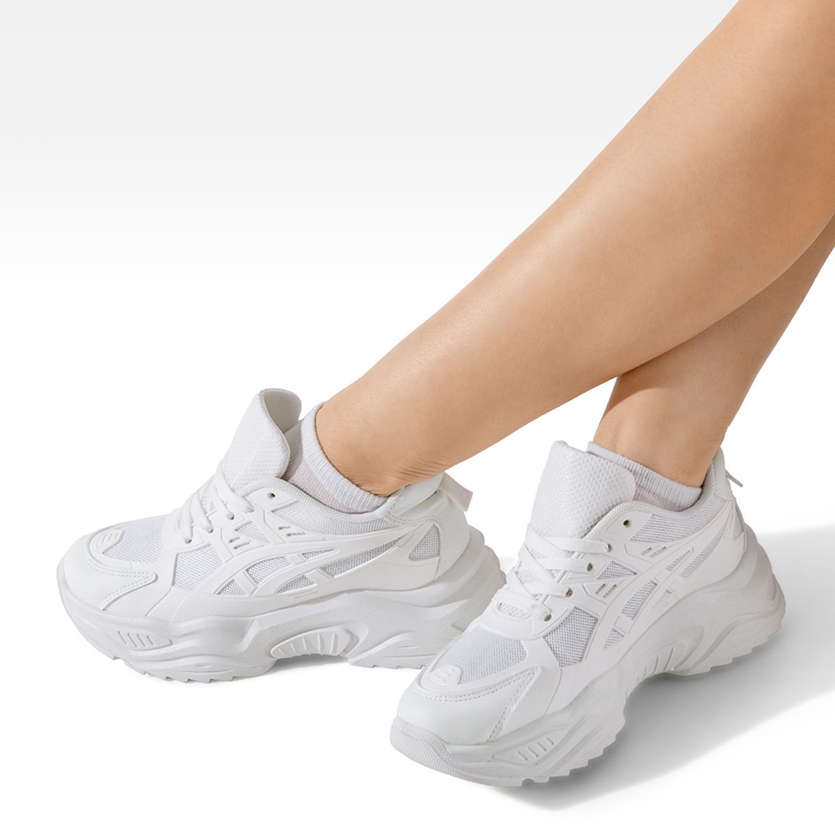 WEIDE - Zapatilla Deportiva Casual Mujer Moda Plataforma Weide LT612