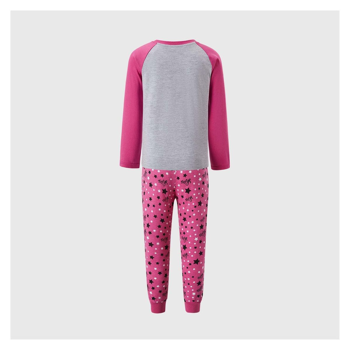 FASHION'S PARK - Pijama Niña Print Gris Melange Fashion's Park