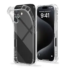GENERICO - Carcasas Transparente Reforzada Para iPhone 16 Plus
