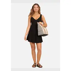MAUI AND SONS - Vestido Ocean Drive Negro Mujer
