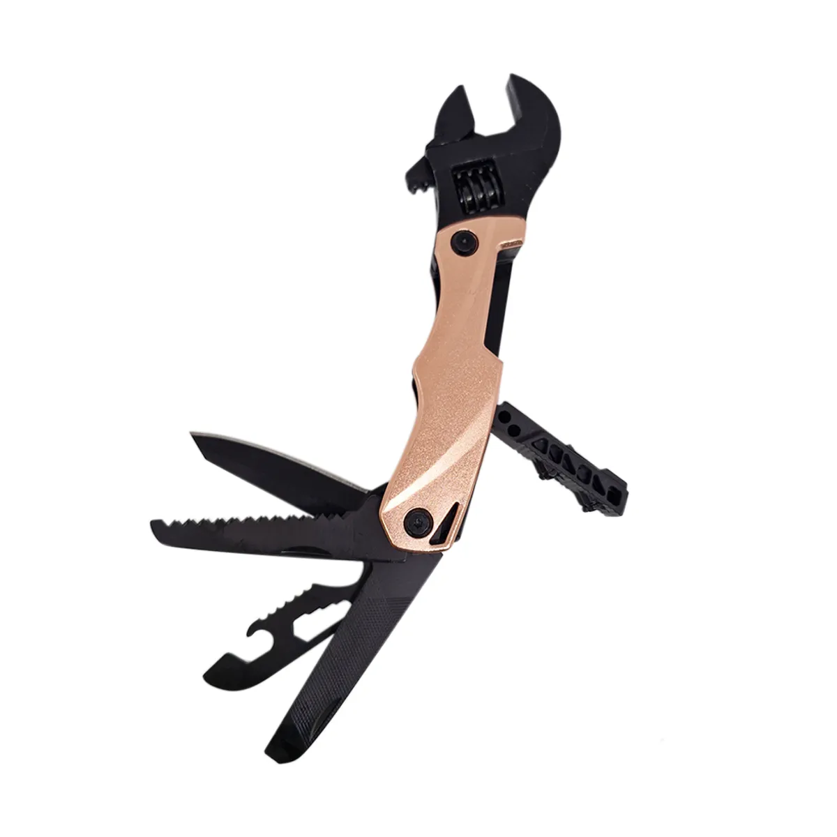 PERFECT CLASS - Llave Francesa Cobrizada Multiherramienta - Perfect Class