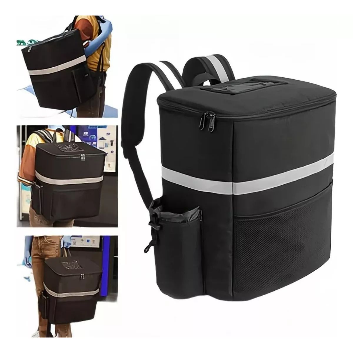 MUNDO MAGIA - Mochila Termica Multifuncional Delivery Repartidor Uber Tipo