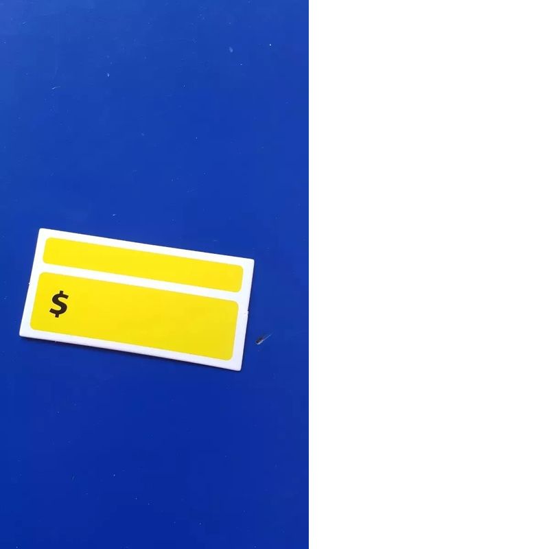 GENERICO - 500 X Etiqueta De Cartón Para Poner Precios 8x4cms