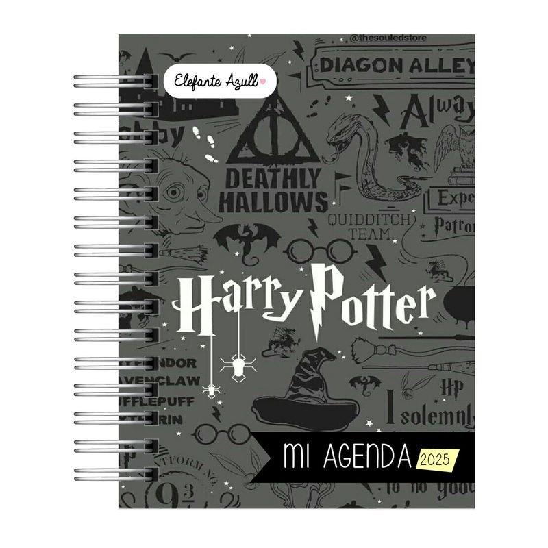 ELEFANTE AZULL - Agenda Harry Potter 2025