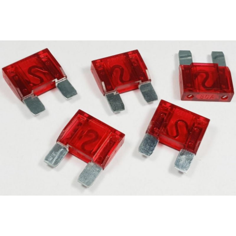 GENERICO - Porta Fusible Tipo Ato Con Tapa Y Fusible 10a 5unidades